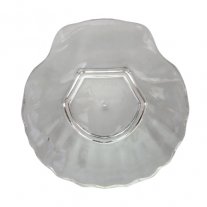 Jabonera de acrilico transparente